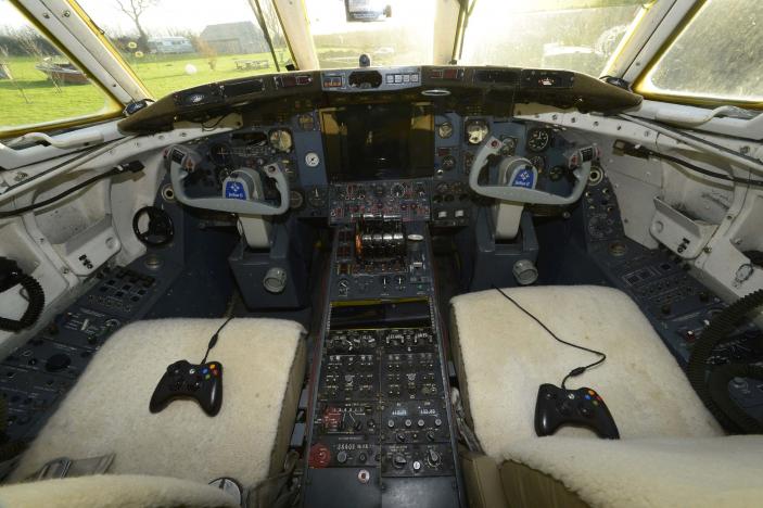 Staying grounded: converted jet offers unusual stay in Wales
