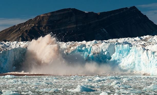 Satellites detect rapid surge of Arctic glacier