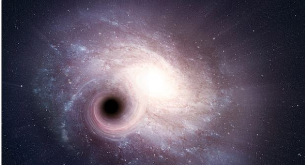 Eating habits of black holes make some galaxies appear brighter
